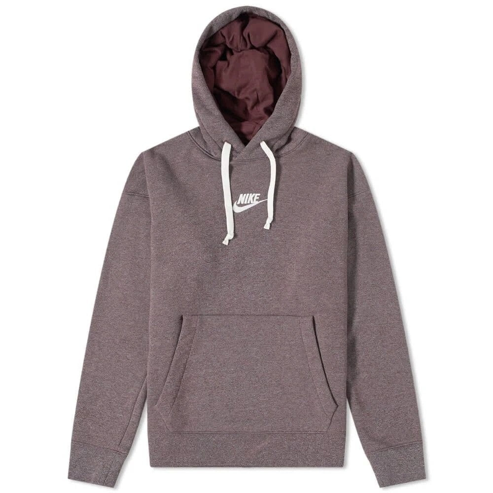 Nike Sportswear Heritage Men's Hoodie Burgundy/Heather 928437-652
