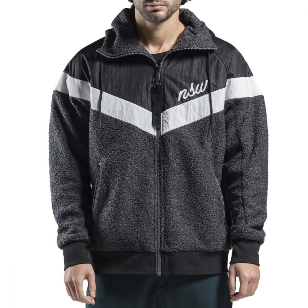 Nike NSW Sherpa Windrunner Men's Black/Grey 930316-010