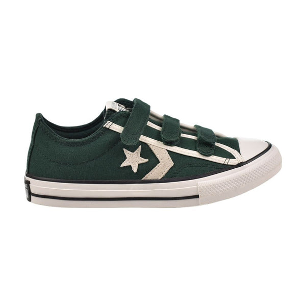 Converse Star Player 76 3V OX Little Kids' Shoes Green Envy/White a12305f