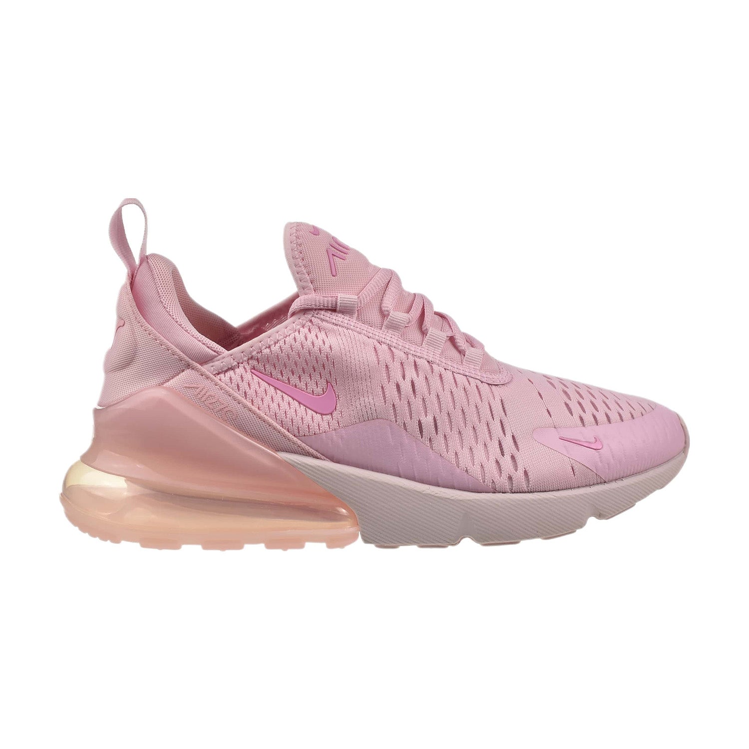pink and white air max 270