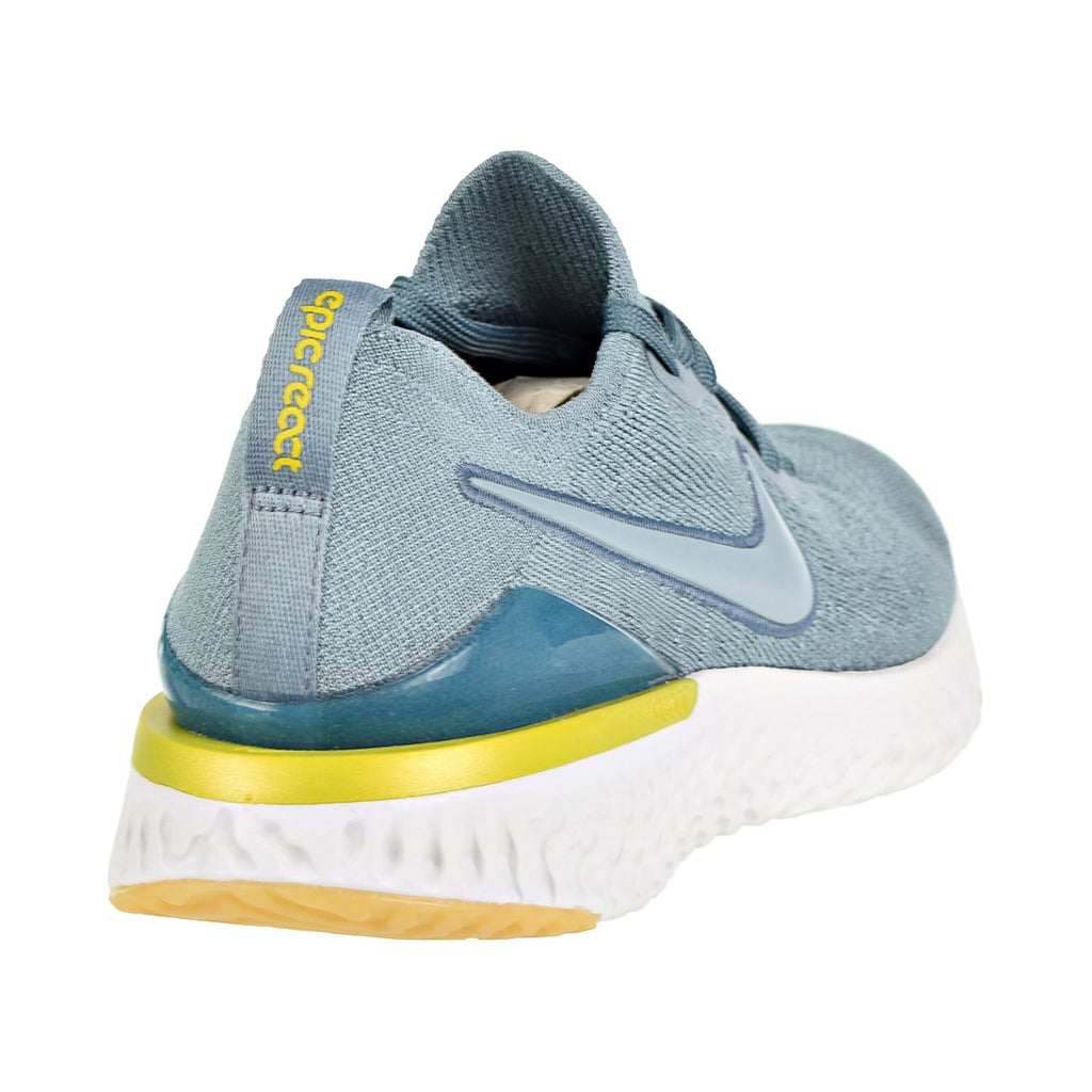 Aviator Grey Nike Epic React Flyknit Cyan Nike Epic React Flyknit (GS) Big Kids' Running Shoes Aviator Grey/Aviator Grey