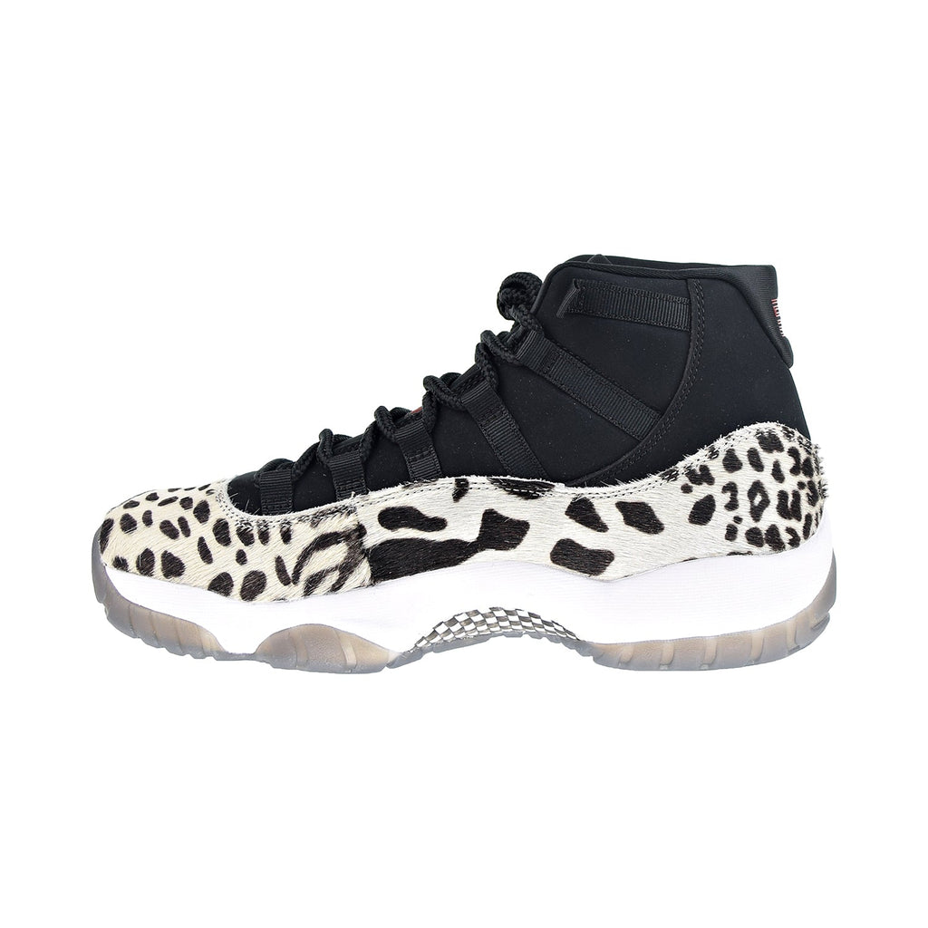 Air Jordan 11 Retro “Animal Instinct” Women's Shoes Black/Gym Red