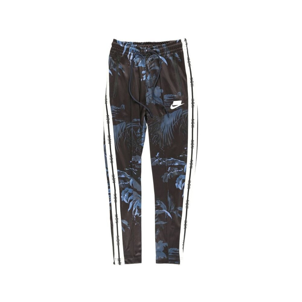 Nike NSW Blocked Logo Floral Men's Track Pants Black/Blue ar1613-010