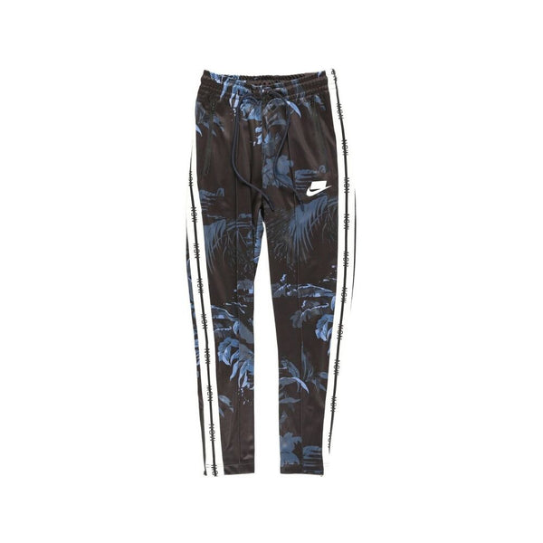 Nike NSW Blocked Logo Floral Men's Track Pants Black/Blue ar1613-010