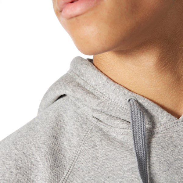 Adidas Originals Trefoil Men's Pull Over Hoodie Medium Grey Heather/White