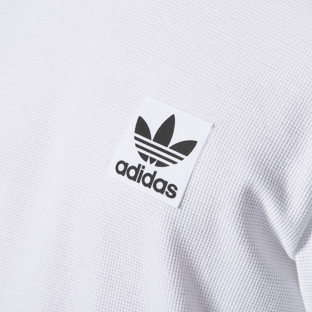 Adidas Originals Brand Waffle Men's LongsleeveThermal Shirt White/Blac –  Sports Plaza NY
