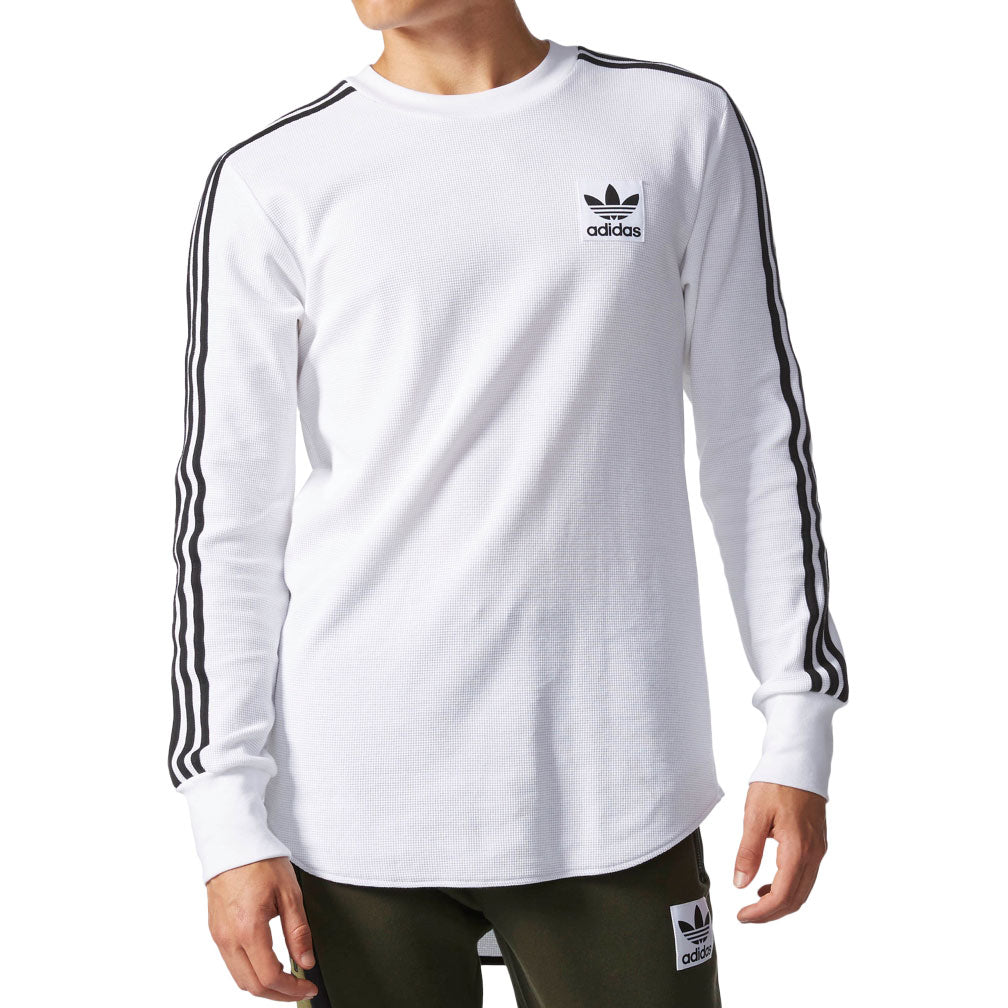adidas Brand Waffle Tee Mens Style : Ay9291 - White