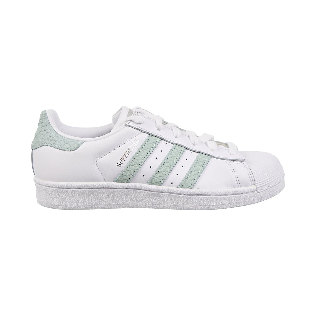 adidas Originals Superstar Shoes White/Ash Green/Silver Metallic adidas Originals Superstar Shoes White/Ash Green/Silver Metallic