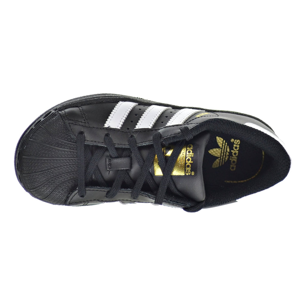 Adidas Superstar Foundation C Little Kid's Shoes Core Black/White/Blac –  Sports Plaza NY