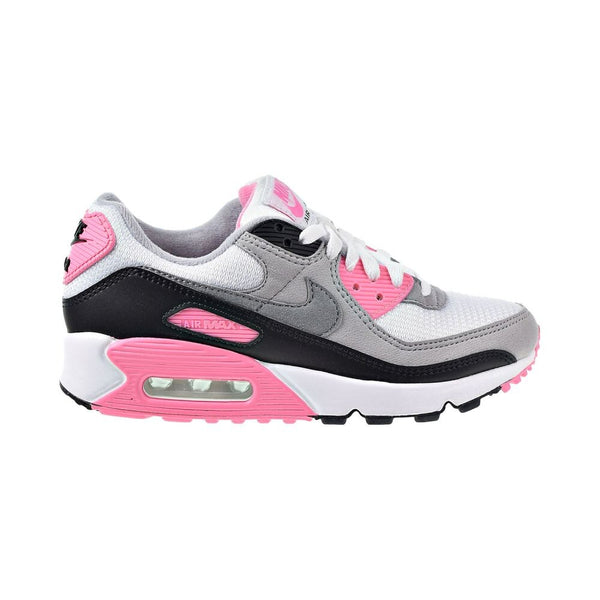 Nike Air Max 90 Women's Shoes White-Particle Grey-Rose Pink-Black cd0490-102