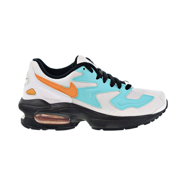 Nike Air Max2 Light "Jaguars" Women's Shoes White-Amber Rise-Aurora Green