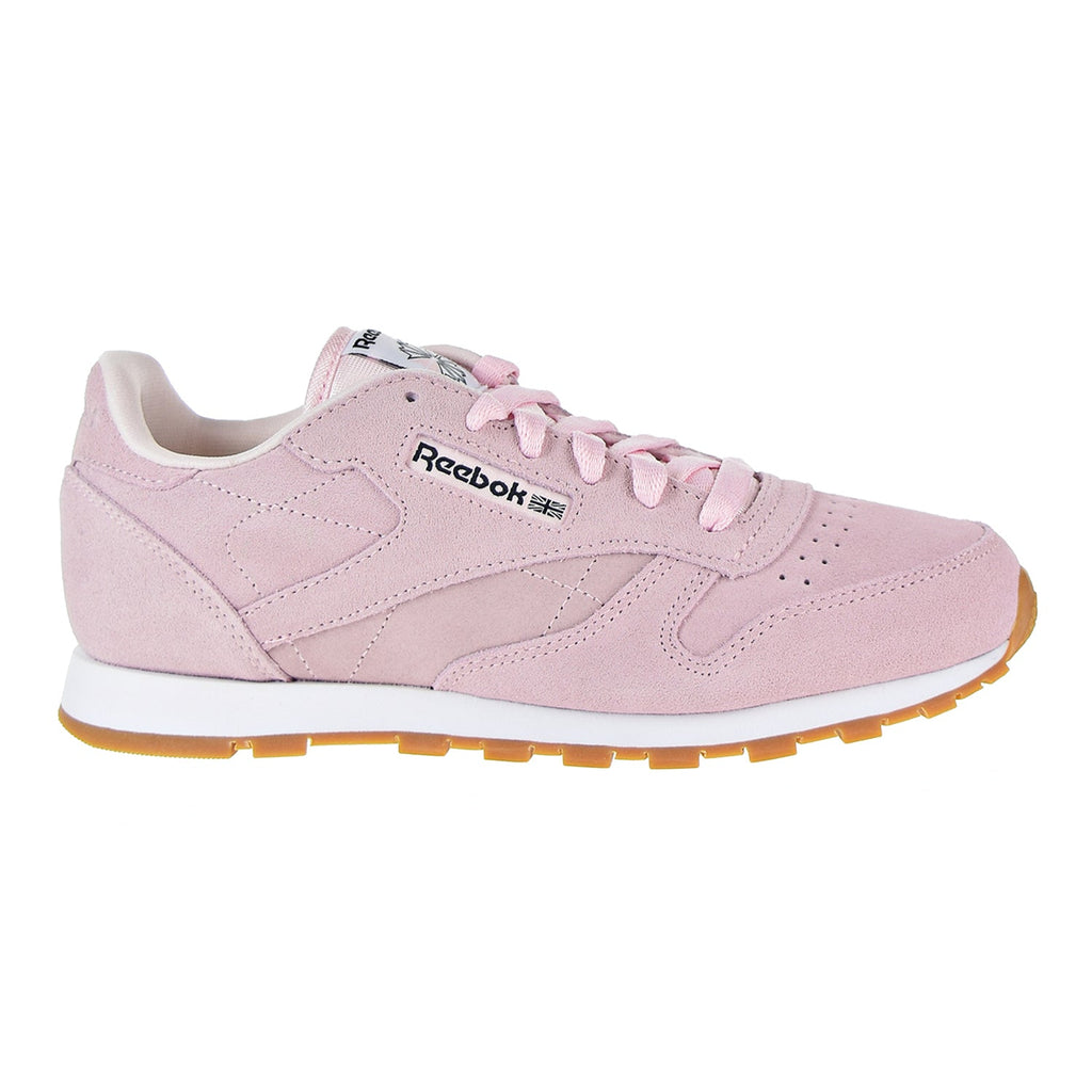 Reebok Classic Leather Pastels Big Kid's Shoes Pink/Classic White