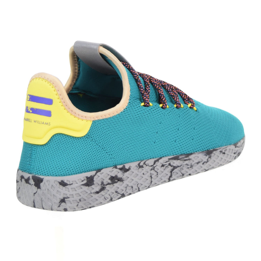 Adidas Pharrell Williams Tennis HU Men's Shoes Teal/Frozen Yellow/Grey –  Sports Plaza NY