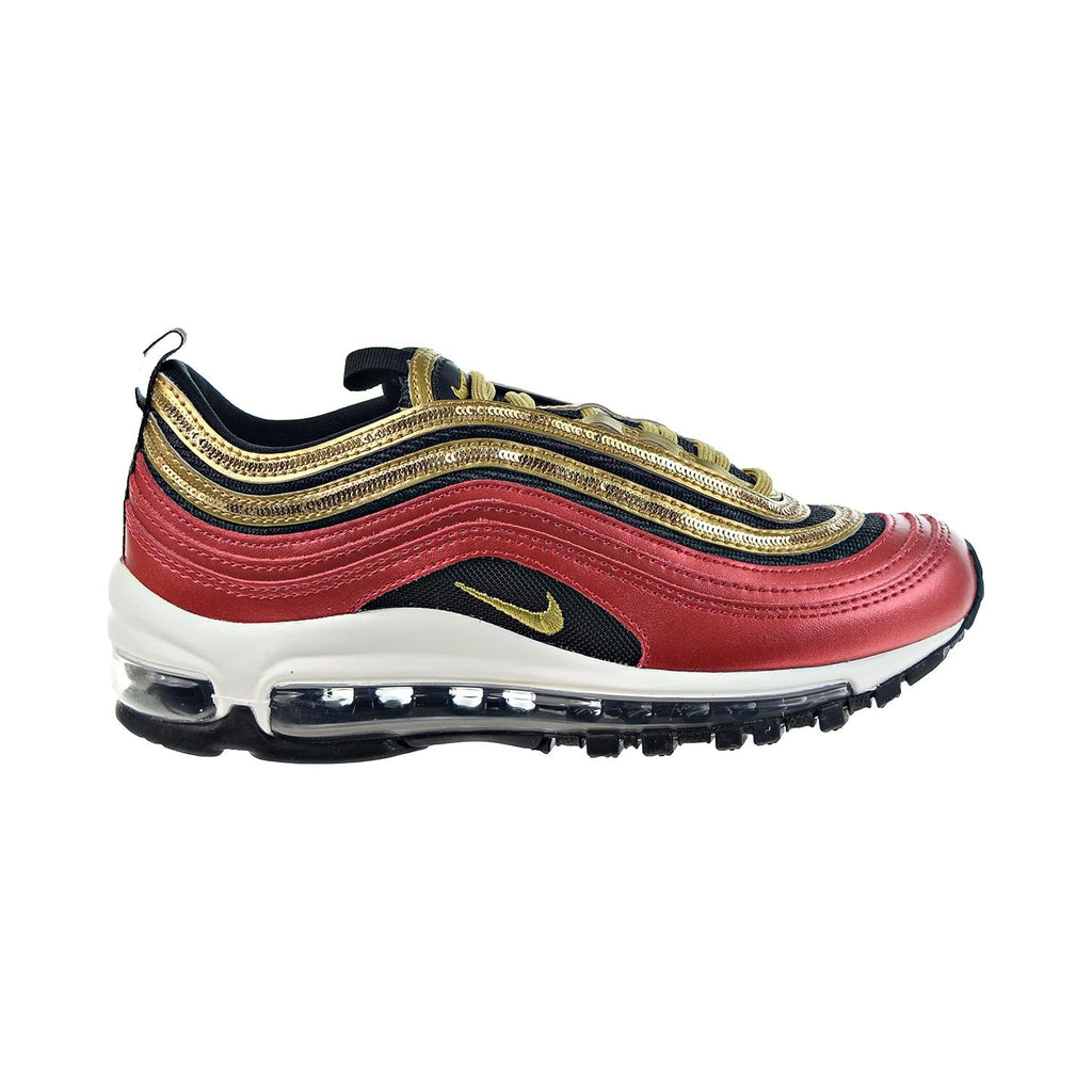 Nike Air Max 97 Women's Shoes University Red-Metalic Gold