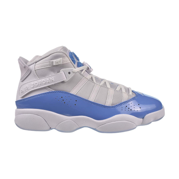 Jordan 6 Rings UNC Men's Shoes White-Valor Ice Blue 