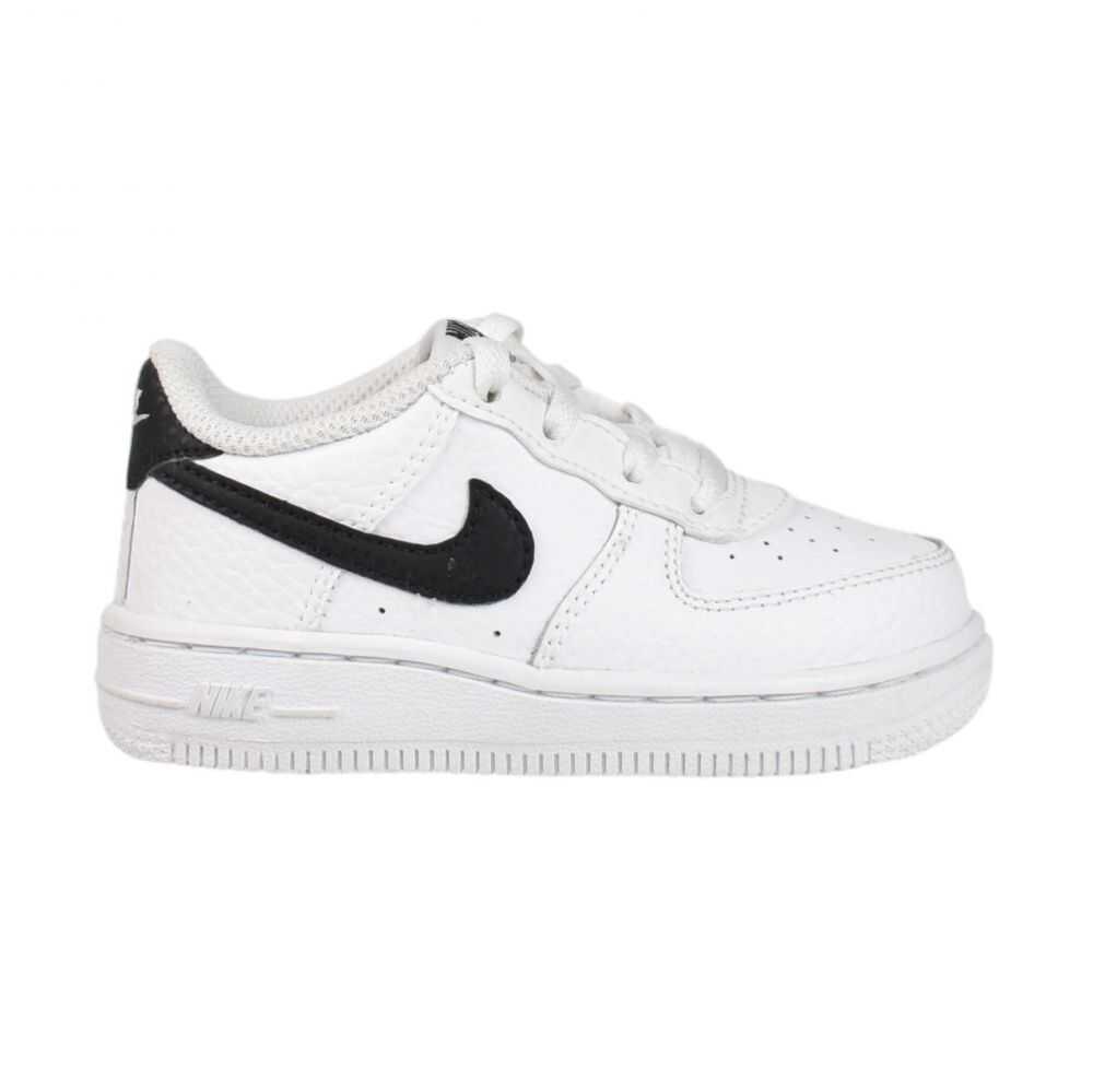 Nike Air Force 1 (TD) Toddlers' Shoes White/Black cz1691-100