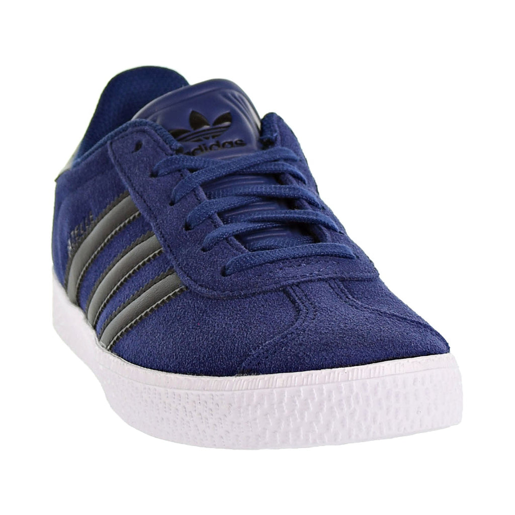 adidas Boys' Big Kids' Gazelle Casual Shoes, Blue - Size 5.5 adidas Boys' Big Kids' Gazelle Casual Shoes, Blue - Size 5.5