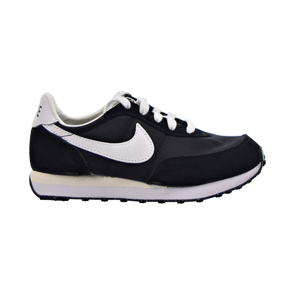 nike waffle trainer 2 black and white