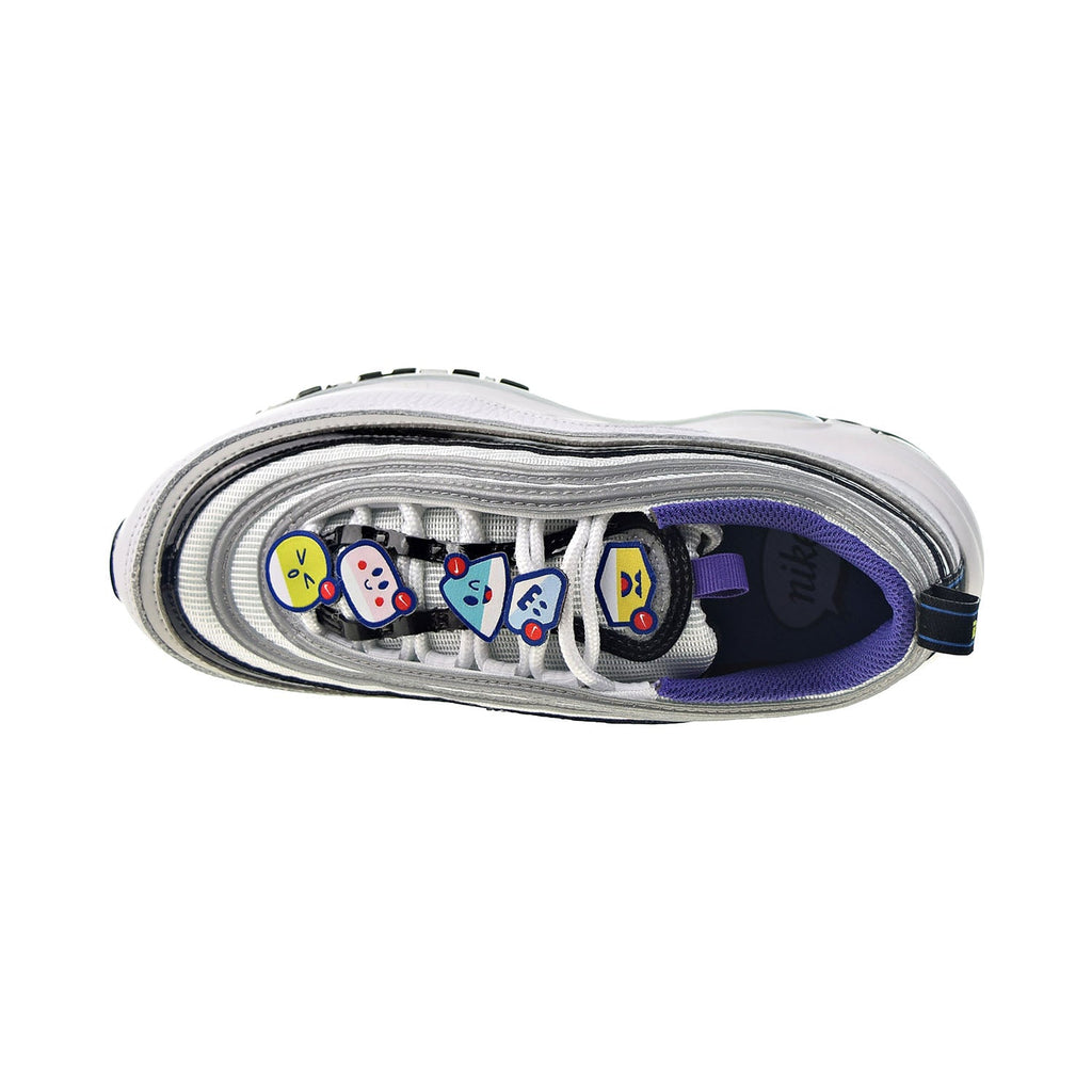 nike air max 97 black white court purple