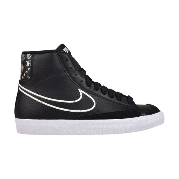 Nike Blazer Mid 77 SE2 (GS) Big Kids' Shoes Black/Cashmere-Gray dj0265-001