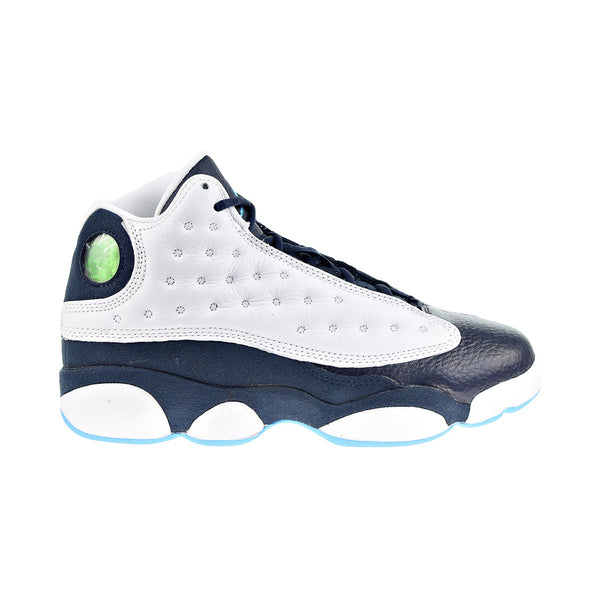 Air Jordan 13 Retro (GS) Big Kids' Shoes White-Dk Powder Blue