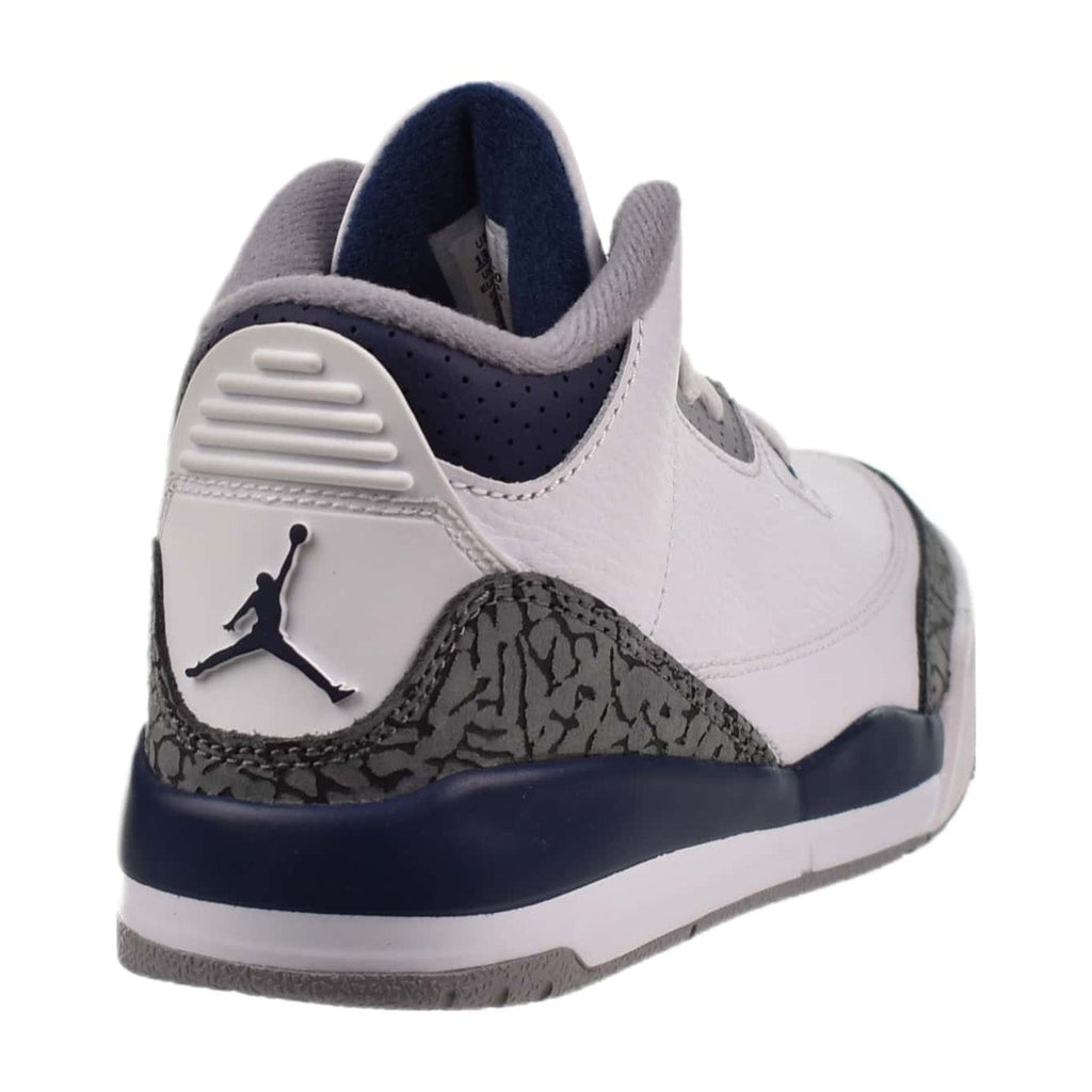grey and blue jordan 3