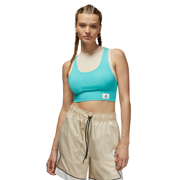 Air Jordan Essentials Women's Crop Top Sandrift-Washed Teal