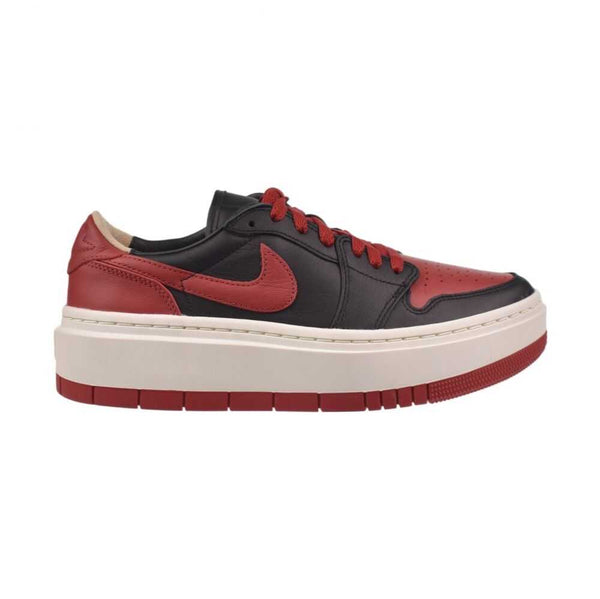 Air Jordan 1 Elevate Low Women's Shoes Black/Gym Red-Sail dq1823-006