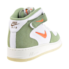 Nike Air Force Mid '07 Men's Shoes Olive Green-Total Orange