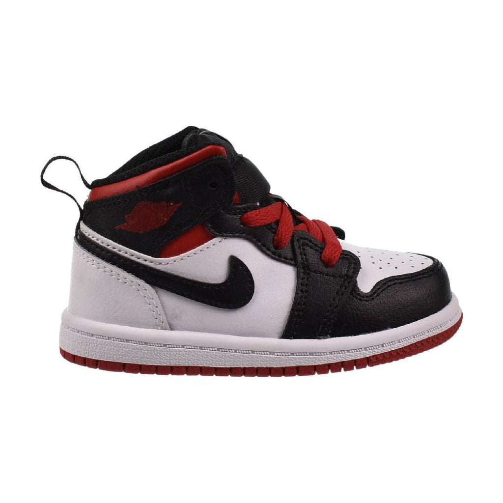 Jordan 1 Mid (TD) Toddler Shoes White-Gym Red