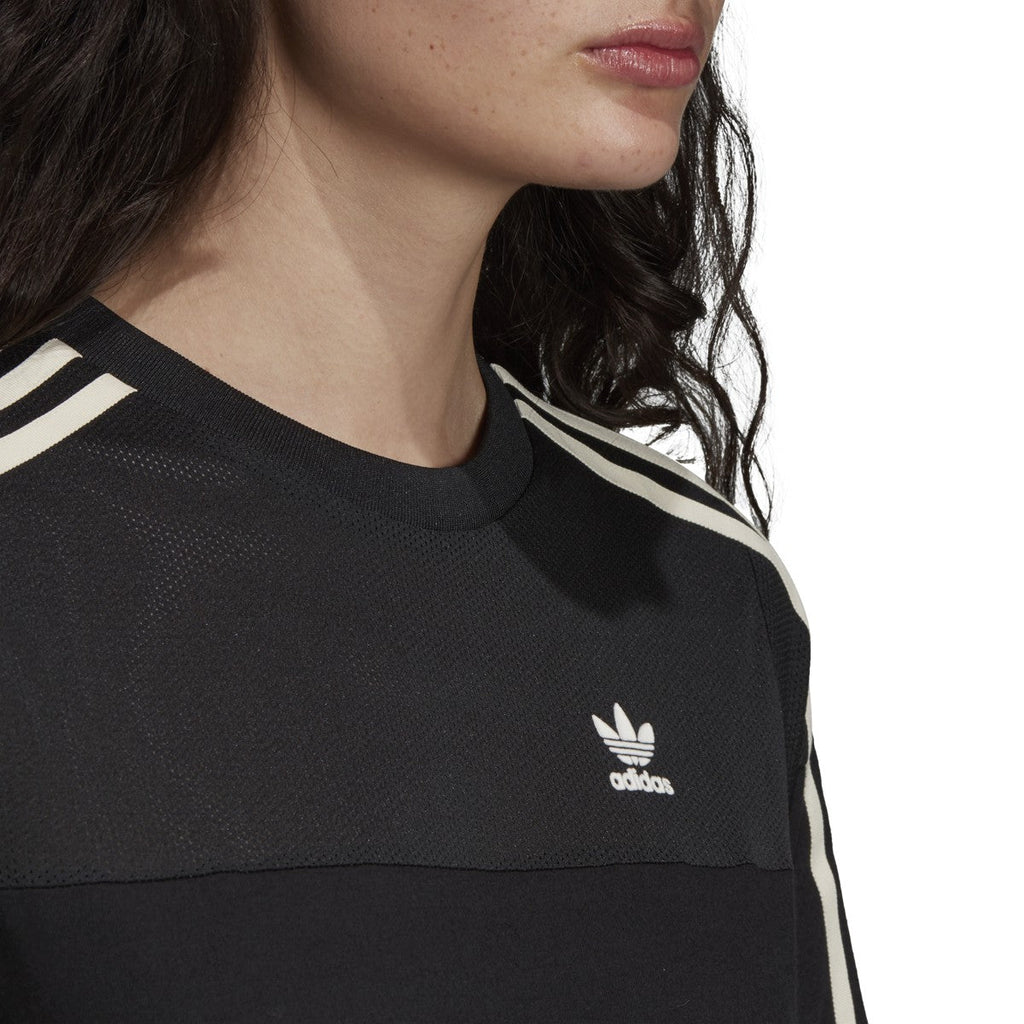 Adidas Originals Drapey Silhouette Womens T-Shirt Dress Black – Sports Plaza NY