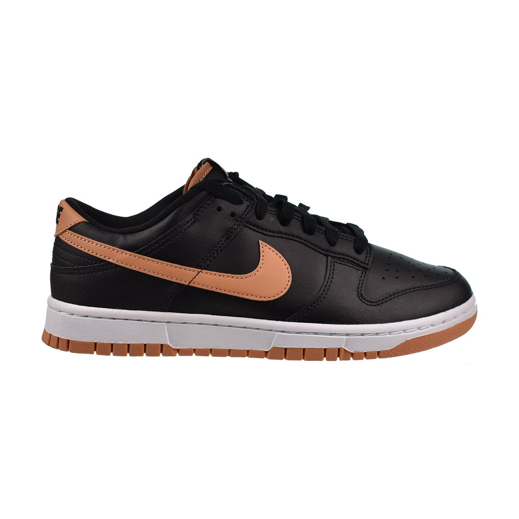 Nike Dunk Low Men's Shoes Black-Amber Brown