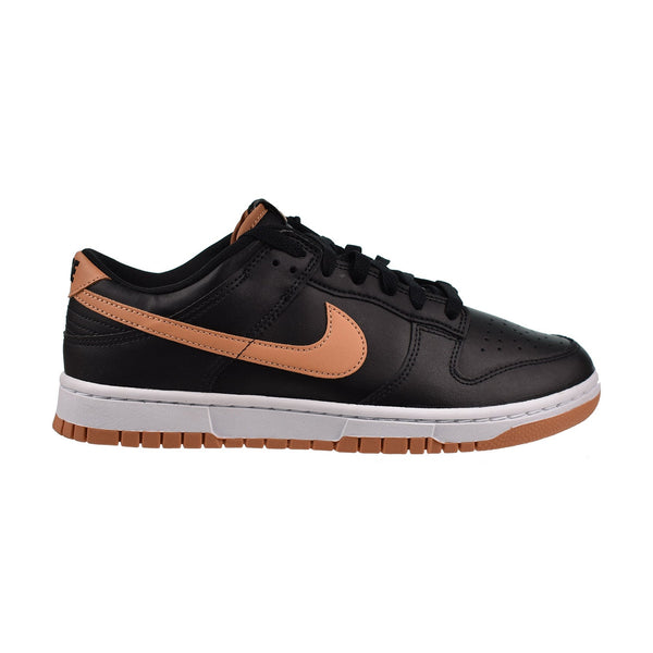 Nike Dunk Low Men's Shoes Black-Amber Brown