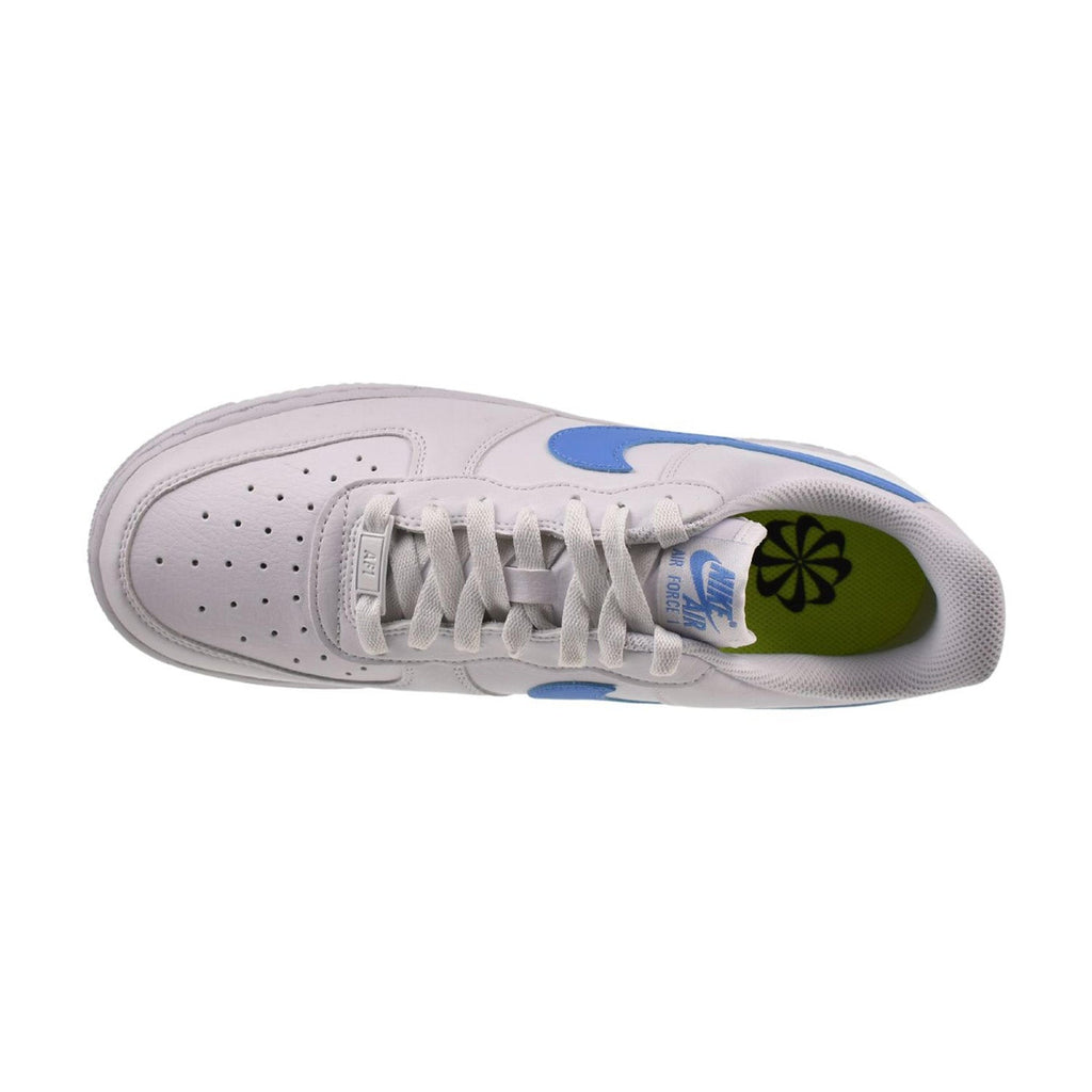 nike air force one trainers white uni blue
