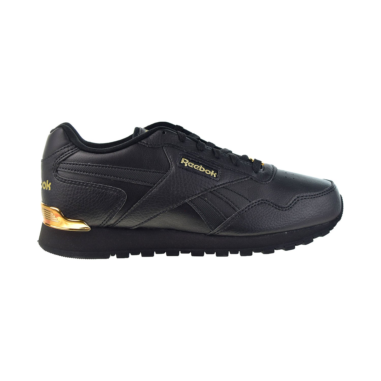 black and gold reebok classics