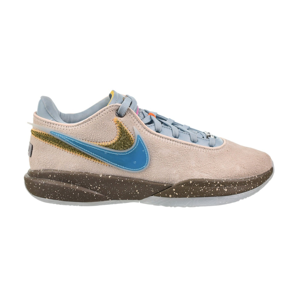 Nike LeBron 20 "UNKNWN Message In A Bottle" Men's Shoes Guava Ice-Emerald Rise