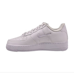 nike air force one just do it white