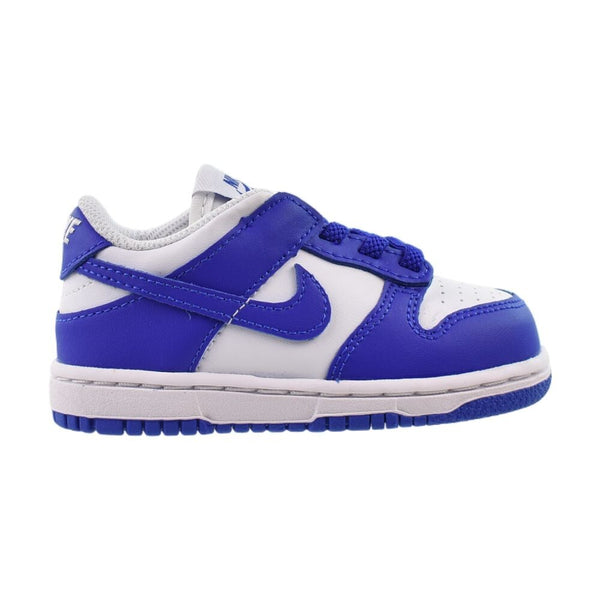 Nike Dunk Low (TD) Toddlers' Shoes White/Hyper Royal fb9107-131