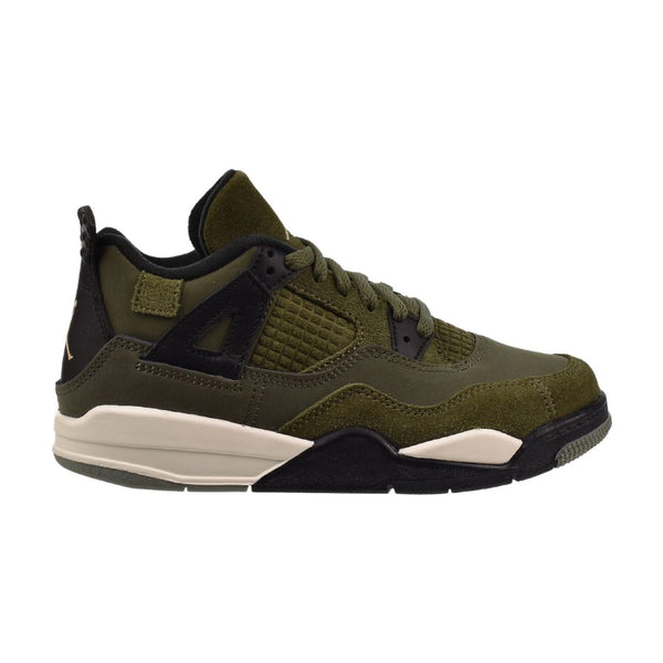 Jordan 4 Retro SE Craft (PS) Little Kids' Shoes Medium Olive 