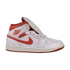 Nike Air Jordan 1 Mid SE White/Lobster-Dune Red Sail Men Shoe Size 13 s-l400.jpg main image 4