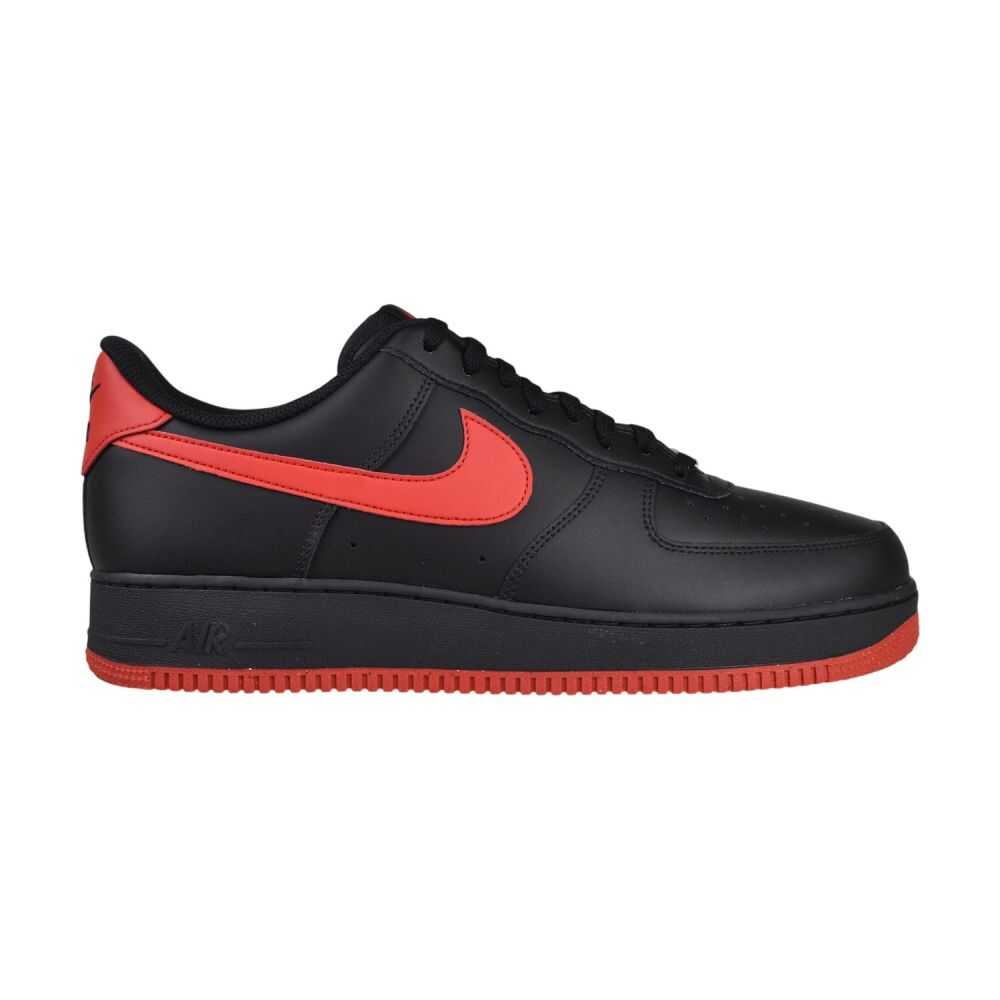 Nike Air Force 1 '07 "Vamps" Men's Shoes Black/University Red fj4146-002