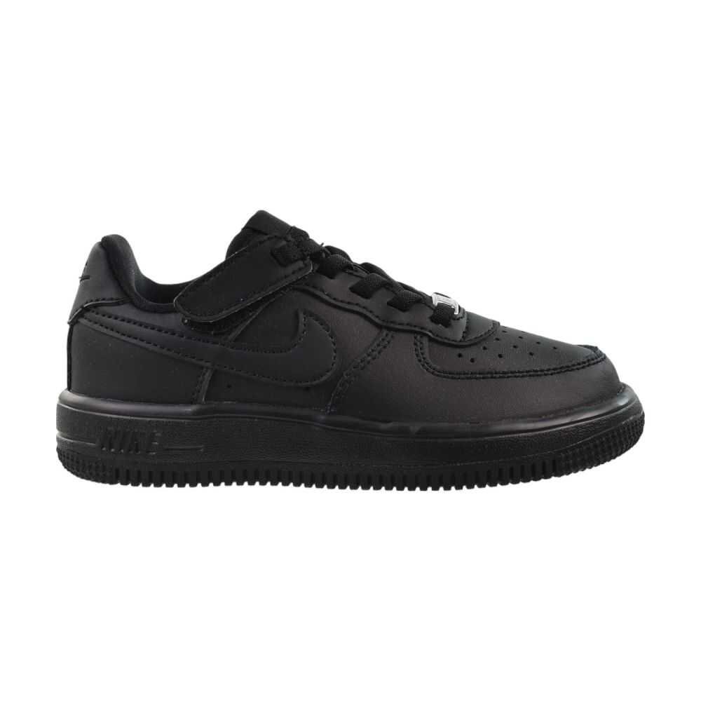 Nike Force 1 Low Easyon (PS) Little Kids' Shoes Black/Black fn0237-001