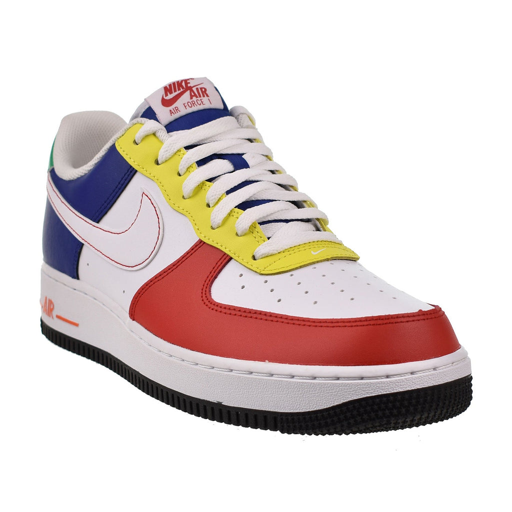 nike air force 1 low blue and red