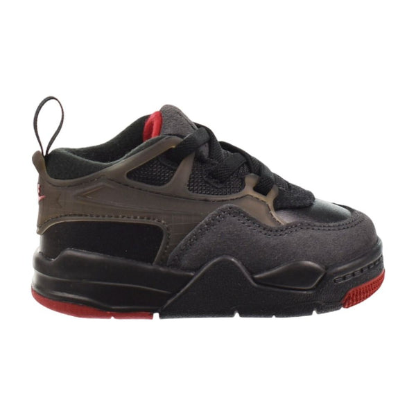 Jordan 4 RM Toddlers' Shoes Black/Varsity Red fq7937-060