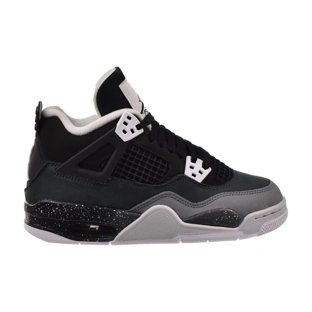 Jordan 4 Retro (GS) Big Kids' Shoes Black/White-Anthracite fq8213-002