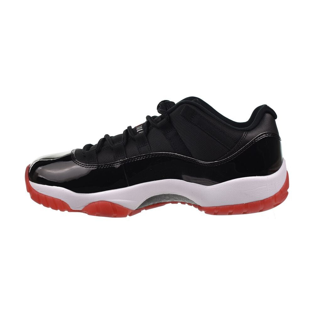 Jordan 11 Retro Low 'Bred' Men's Shoes Black/Varsity Red-White