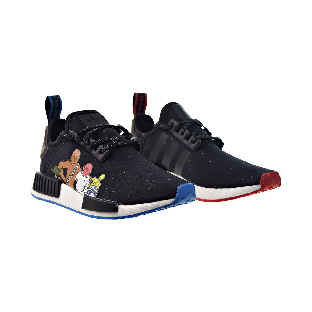 Adidas NMD R1 J 'Star Wars' Big Kids' Shoes Black-White – Sports
