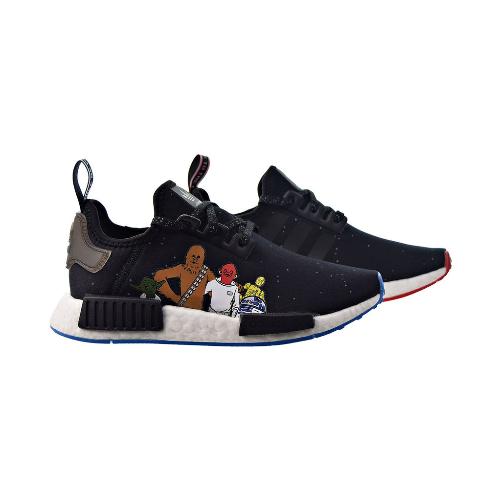 Adidas NMD R1 J 'Star Wars' Big Kids' Shoes Black-White – Sports Plaza NY