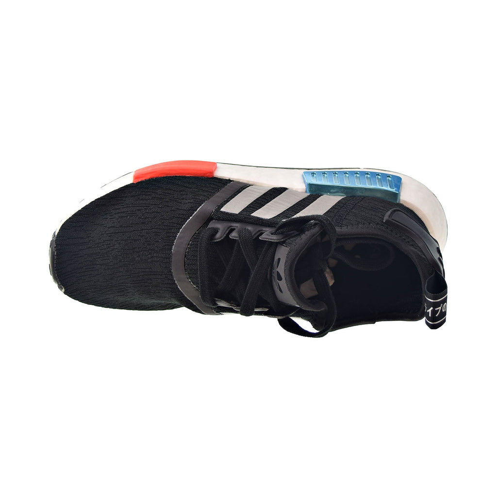 Adidas NMD_R1 Men's-Big Kids' Shoes Black-Blue-White – Sports Plaza NY