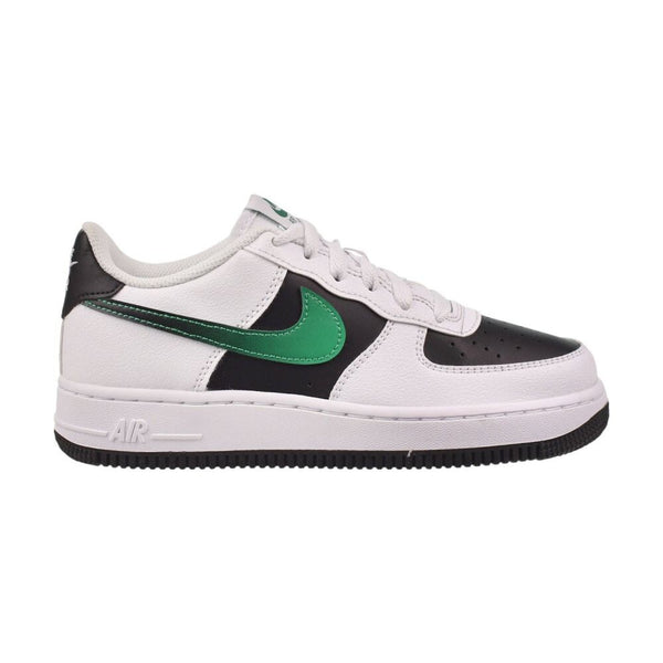 Nike Air Force 1 (GS) Big Kids' Shoes White/Stadium Green-Black fz4353-100